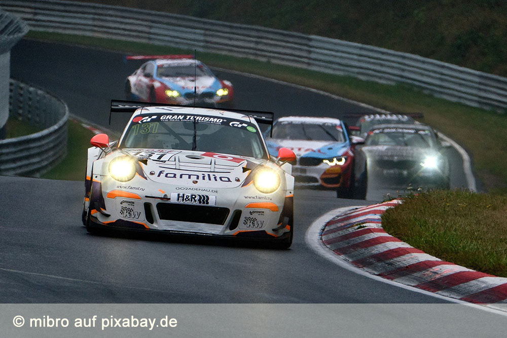 Autorennen auf dem Nürburgring