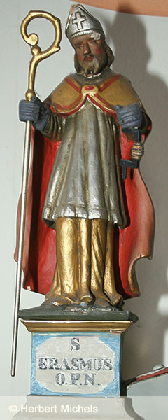 Figur des Heiligen Erasmus