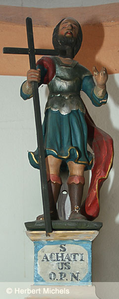 Figur des Heiligen Achatius
