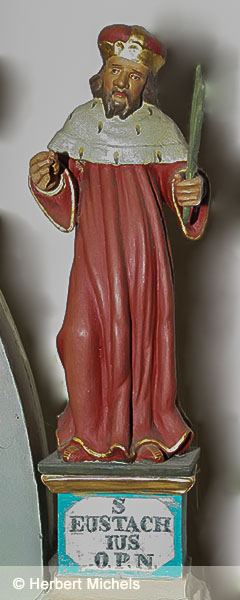 Figur des Heiligen Eustachius