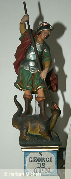 Figur des Heiligen Georg